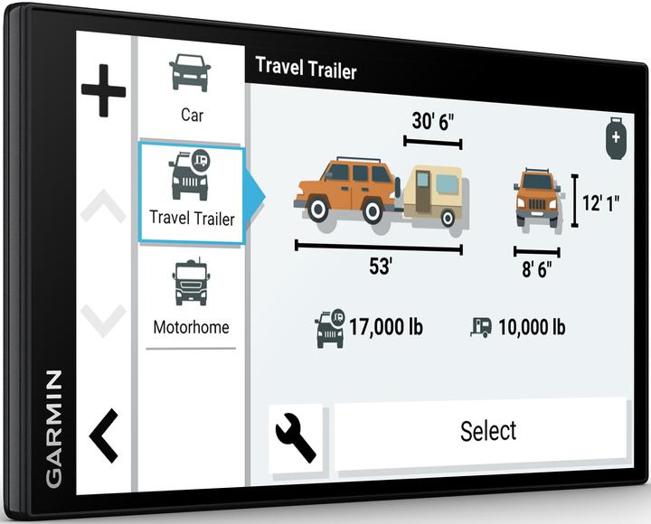 Actual product image Garmin Camper 795 (7")