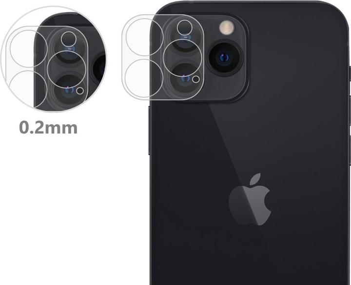 Image du produit Ueli Express Verre blindé pour la caméra de l'iPhone 13 Pro Max (1 pièce(s), Apple iPhone 13 Pro Max)