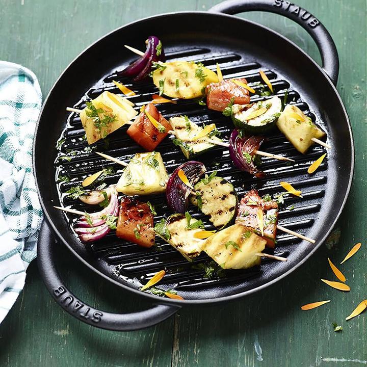 Actual product image Staub Grill pan (22 cm, Grill pan, Cast iron)