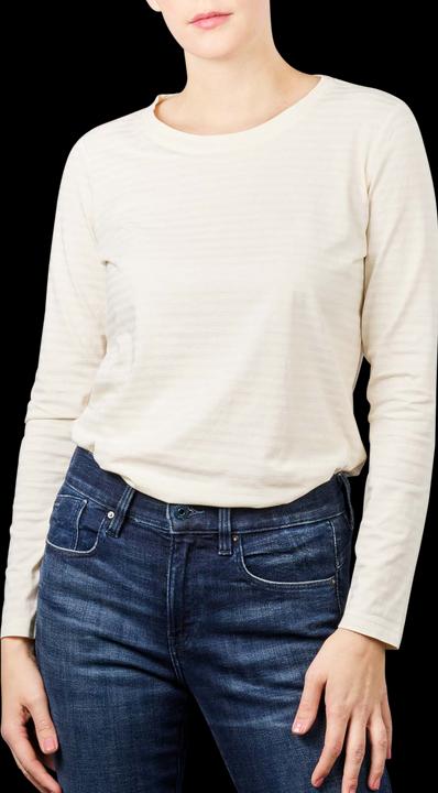 Marc O'Polo Long Sleeve T-Shirt Round Neck multi/white (XL)