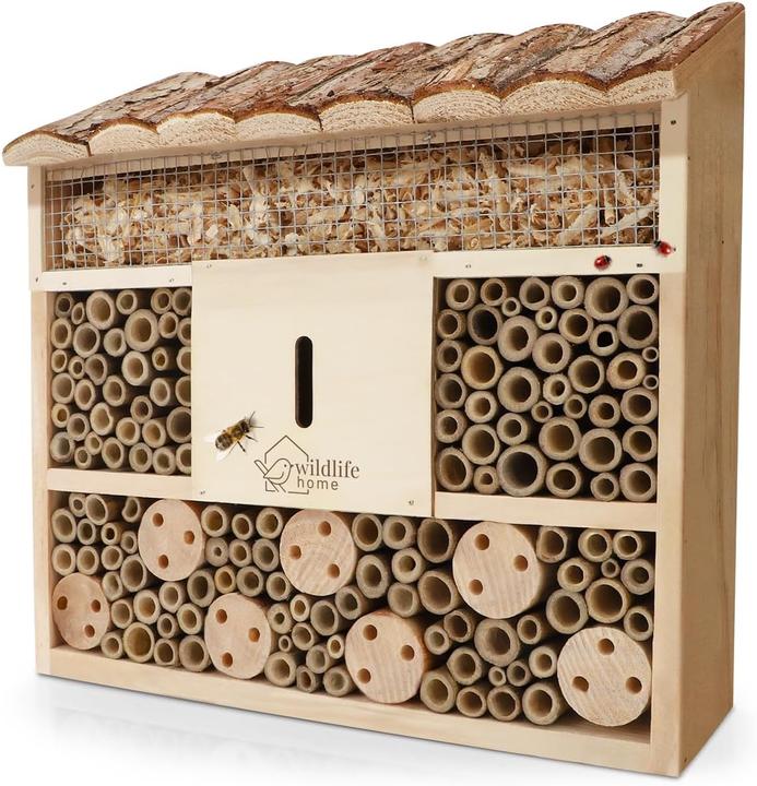 Produktbild Wildlife home Bienenhotel (Marienkäfer, Schmetterlinge, Florfliegen, Wildbienen)