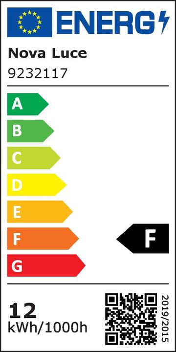 Label énergétique Nova Luce Blade (720 lm)