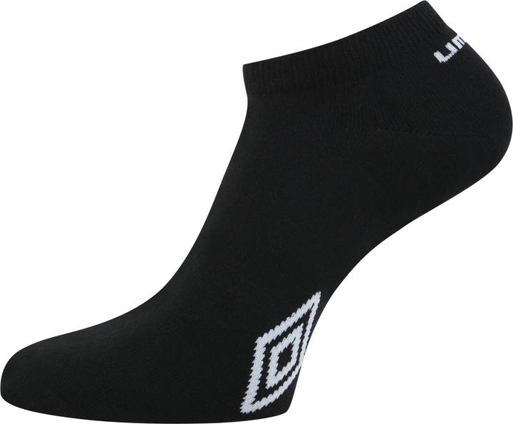 Produktbild Umbro Logo Trainer Socken Erwachsene (3er Pack) (3er Pack, 39.5 - 45.5)