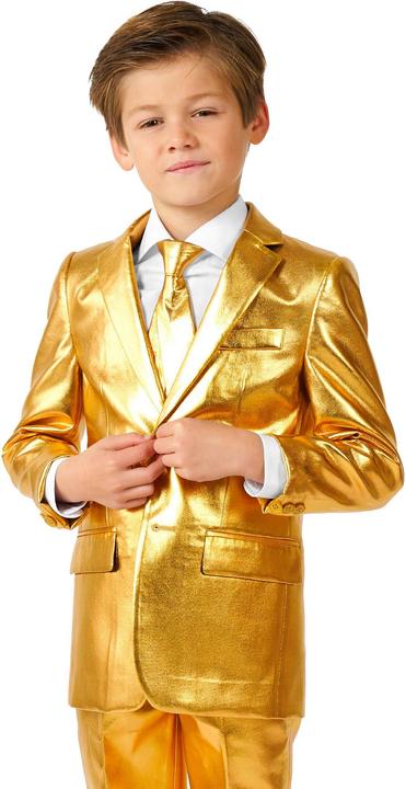 Actual product image OppoSuits Boys Groovy Gold suit for children (122, 128)
