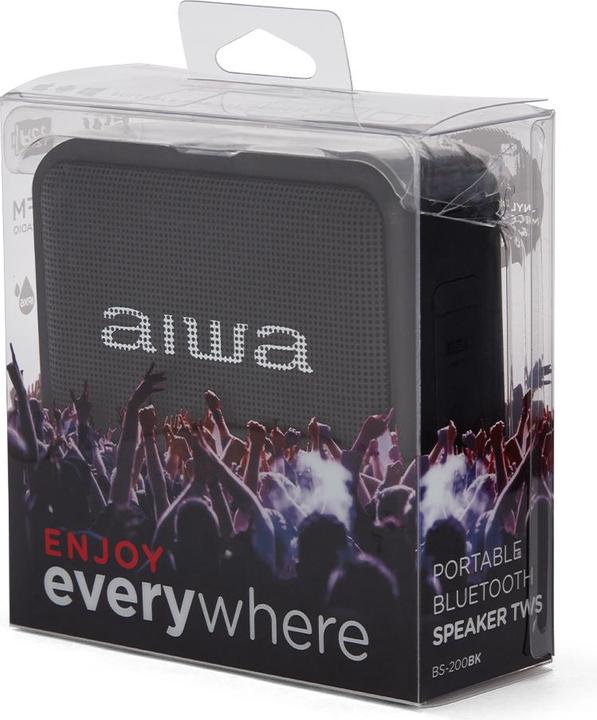 Actual product image Aiwa BS-200BK (12 h, Rechargeable battery operated)