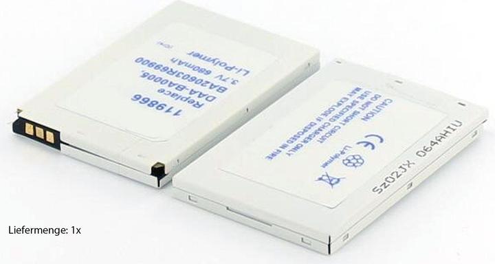 Actual product image AGI 26791 Lithium Ion 680mAh 3.7V Rechargeable Battery (1 pcs., 680 mAh)