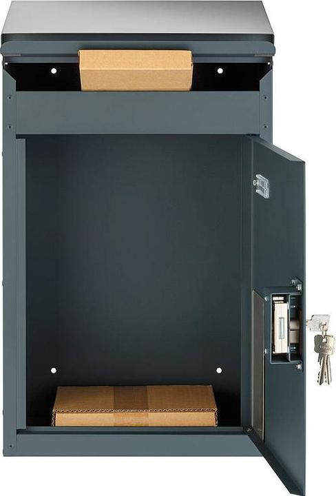Produktbild SafePost 854PZ Briefkasten mit Profilzylinder anth