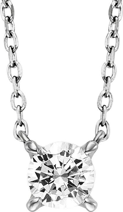 Image du produit Julie Julsen Halskette mit Anhänger Round (Argent 925)