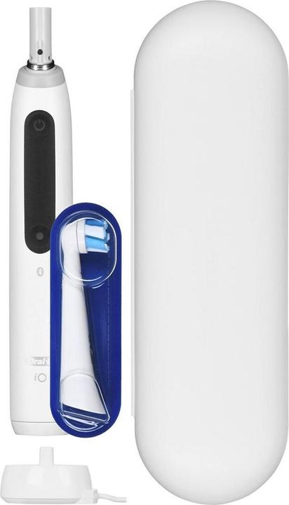 Produktbild Oral-B Electric Toothbrush iO5 Rechargeable, For adults, Number of brush heads included 1, Quite White, Num (Oszillierende Zahnbürste)
