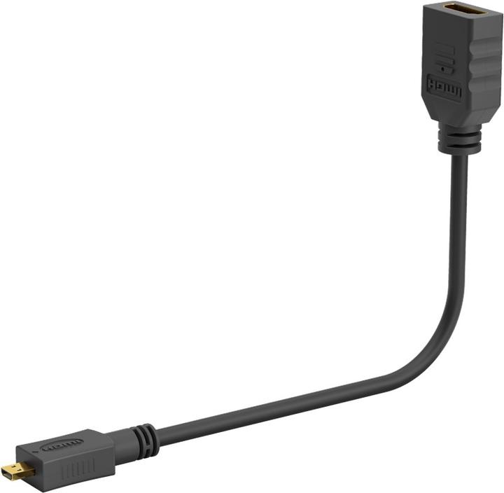 Produktbild Goobay Micro HDMI D – HDMI Buchse (0.15 m, HDMI)