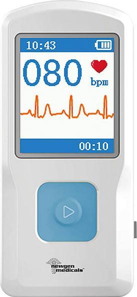 Produktbild Newgen medicals Mobiles EKG-Messgerät mit Bluetooth, App & PC-Software