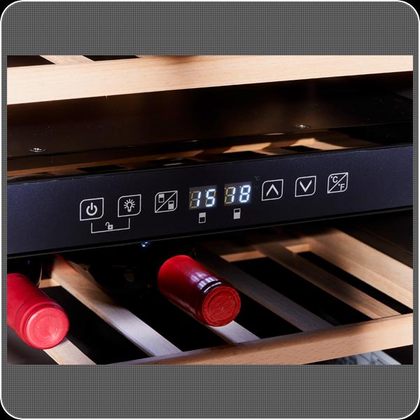 Produktbild Wolkenstein Weinkhlschrank WTS49DW BxHxT 48 cm x 85.50 cm x 57.50 cm Khlteil 116 l
