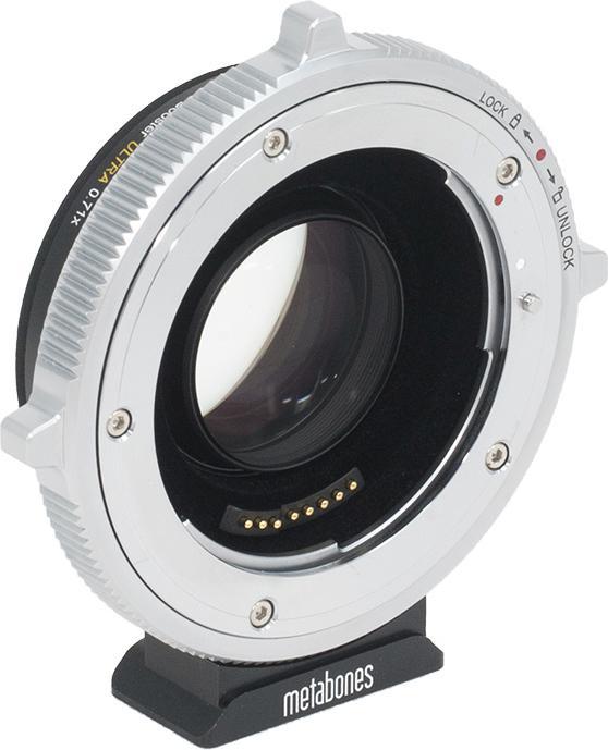 Metabones MB SPEF-E-BT3, Canon EF, Sony E, Sort, Sølv, A9, A7RIII, A7RII, A7R, A7SII, A7S, A7II, A7
