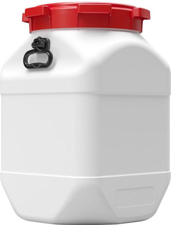 Actual product image Graf Plastic drum CurTec, square, with screw cap, HDPE, waterproof, various. Sizes