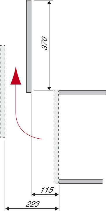 Actual product image Peka Metall Lift-up mechanism (1 pcs.)