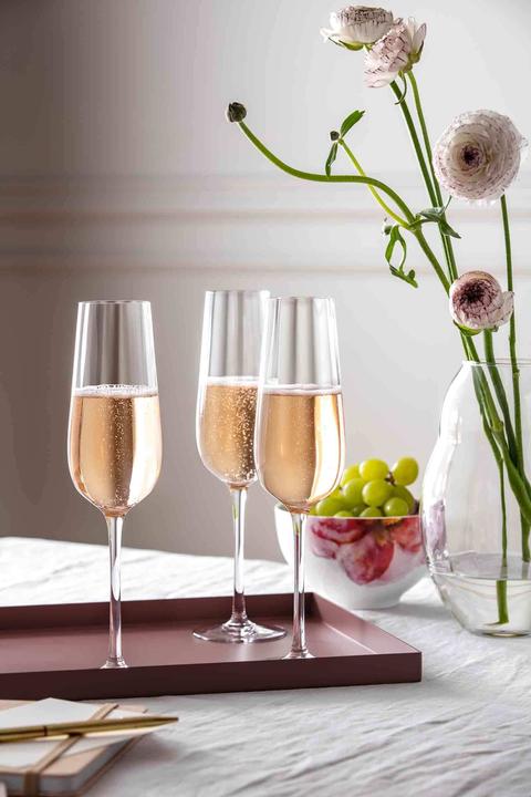 Actual product image Villeroy & Boch Rose Garden (12 cl, 4 Glasses, Champagne glasses)