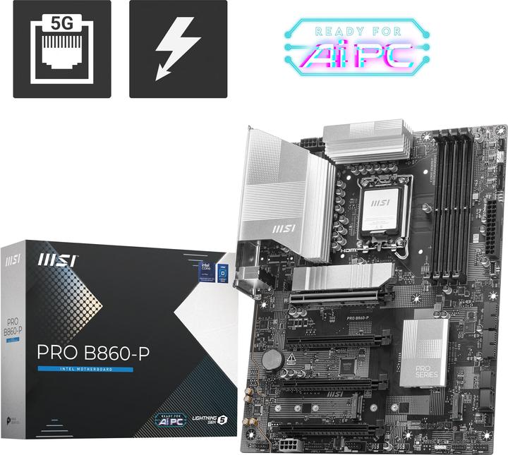 Produktbild MSI PRO B860-P (LGA 1851, Intel B860, ATX)