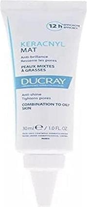 Ducray DUCRAY Keracnyl Mattifying Cream matujący krem do cery tłustej i trądzikowej 30ml (30 ml, Tagescreme)