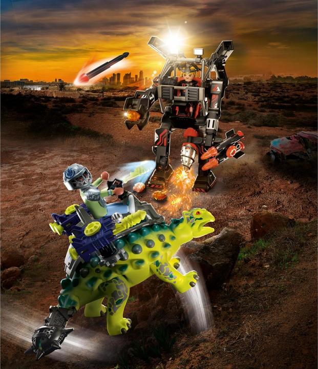 Actual product image Playmobil Saichania: Defense of the combat runner (70626, Playmobil dinos)