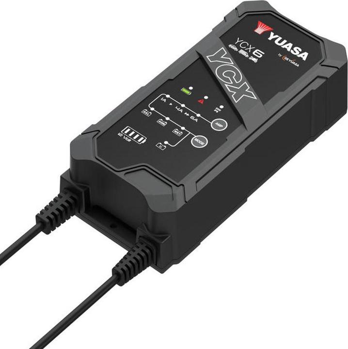 Produktbild NoName 12V Yuasa YCX Smart 1A-6A laddare 3-120ah (12V, 6 A)