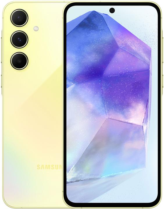 Samsung Galaxy A55 (256 GB, Awesome Lemon, 6.60", SIM + eSIM, 50 Mpx, 5G)
