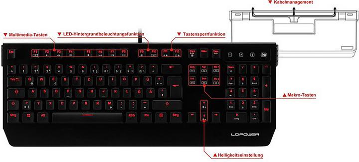Produktbild LC-Power LC-KEY-MECH-1 (DE, Kabelgebunden)