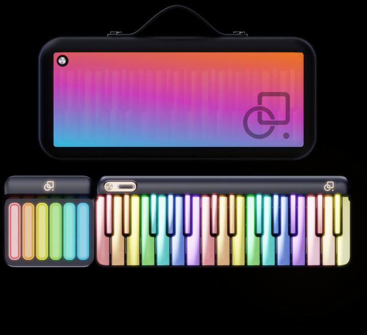 Popu Music Smart Portable Piano - leuchtend (29 Tasten)