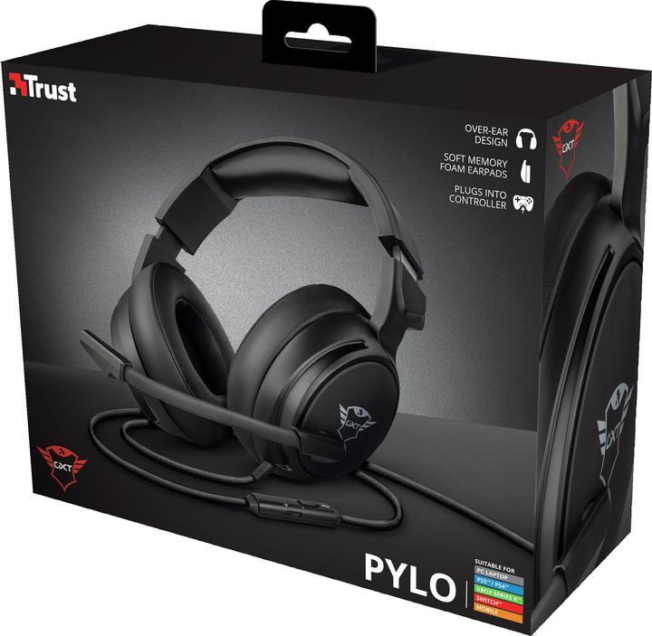 Produktbild Trust Headset GXT 433 Pylo Schwarz (Kabelgebunden)