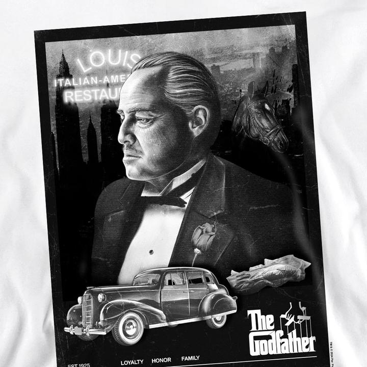 Immagine prodotto The Godfather Felpa Don Vito Corleone Poster Adulto Unisex (L)