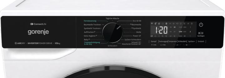 Image du produit Gorenje WD 2 PA 854ADW/DE Lave-linge séch. D/A 8/5kg 1400U Moteur Inverter