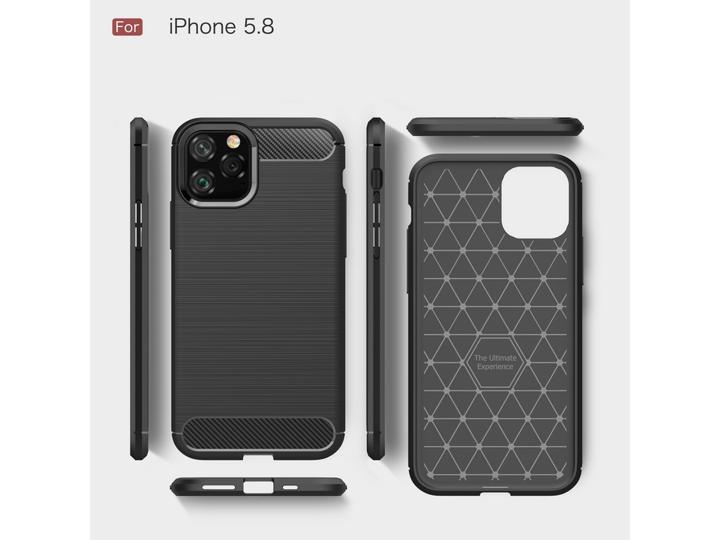 Immagine prodotto Screenguard Cassa in carbonio spazzolato (Apple iPhone 11 Pro)