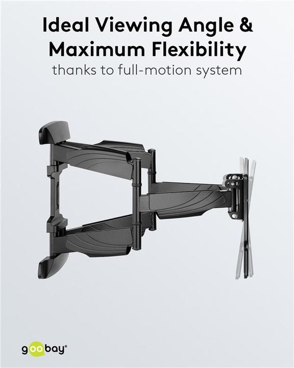 Actual product image Goobay OLED Fullmotion (Wall, 37", 30 kg)