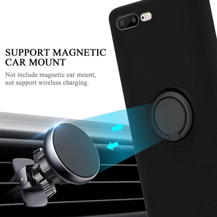 Actual product image Cadorabo TPU Liquid Ring Silicone Case Cover (Apple iPhone 7 Plus, Apple iPhone 7s Plus)