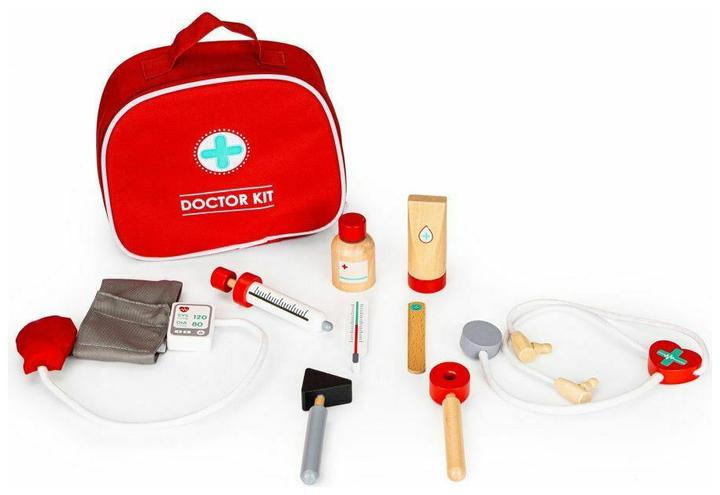 Actual product image Moni Wooden Toy First Aid Set 4501