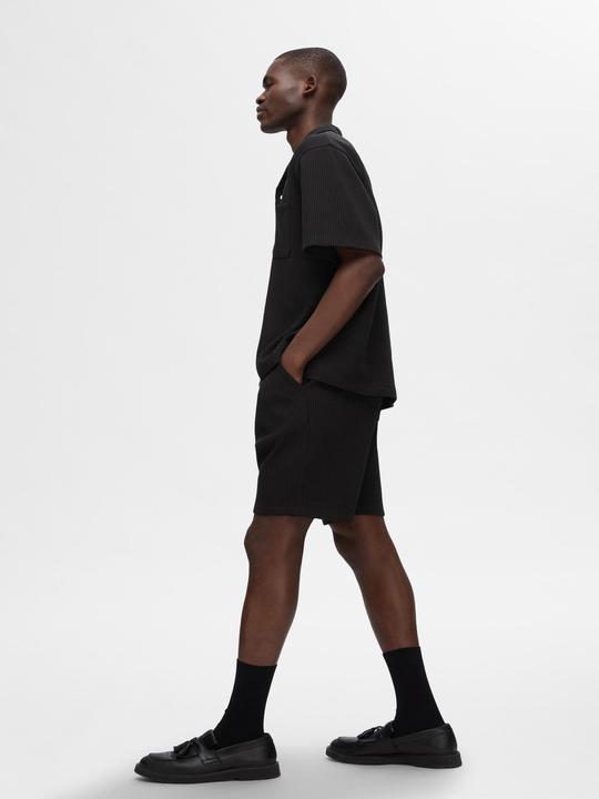 Actual product image Selected Homme Waffle structure shorts (L)