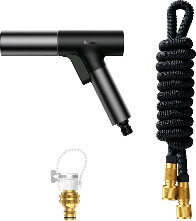 Baseus GF5 water hose with nozzle for car washing 30m - Black
