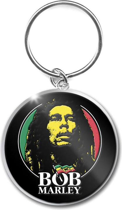 Produktbild Bob Marley Logo Fotodruck Schlüsselanhänger