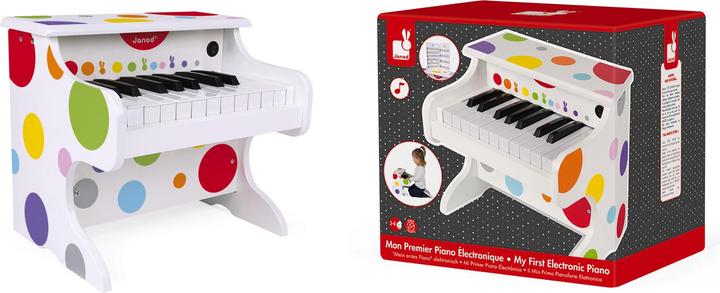 Image du produit Janod Mon premier piano (Anglais, Néerlandais, Allemand, Français, Italien, Espagnol)