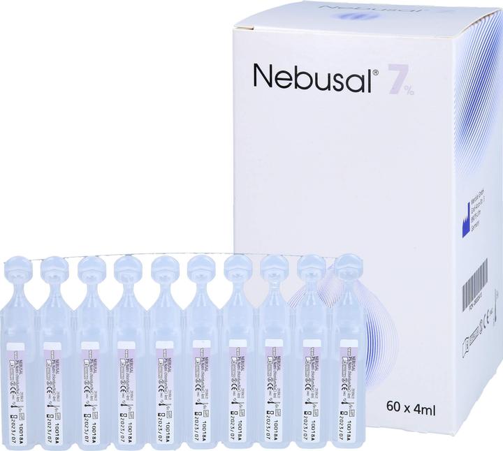 Actual product image Teva Nebusal 7 %, 60X4 ml INL