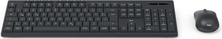 Produktbild Hama WKM-200 Funk Tastatur, Maus-Set Deutsch, QWERTZ Schwarz (DE, Kabellos)
