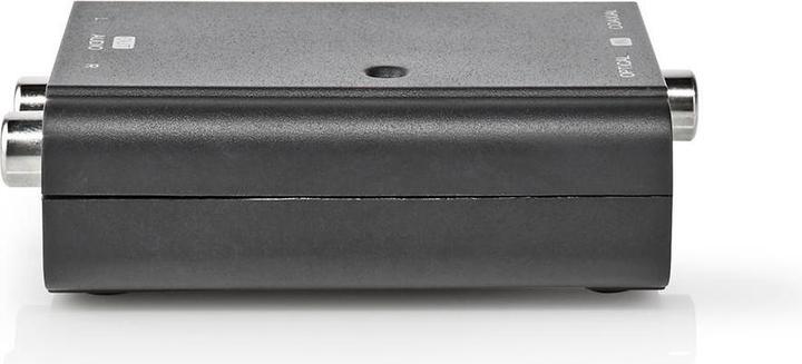 Productafbeelding Nedis Digitale audioconverter 2-weg aansluitingen - Ingang: 1x S/PDIF (RCA) aansluiting / 1x TosLink (0.05 m, Optische)