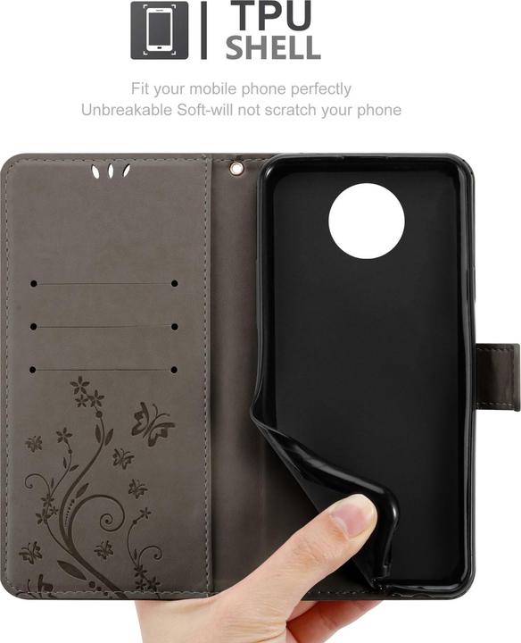 Actual product image Cadorabo Flower Book cover (Nokia G10, Nokia G20)