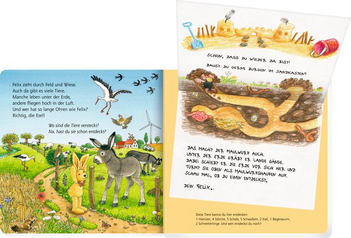 Actual product image First letters for animal explorers from Felix (German)