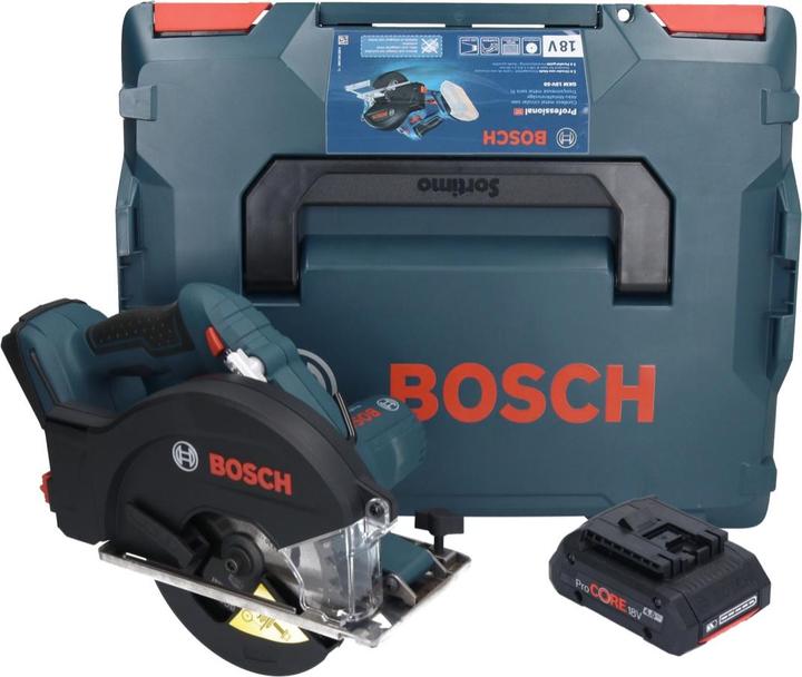 Actual product image Bosch Professional Bosch GKM 18V-50 Professional Battery Metal Circular Saw 18 V 136 mm Brushless + 1x ProCORE Battery