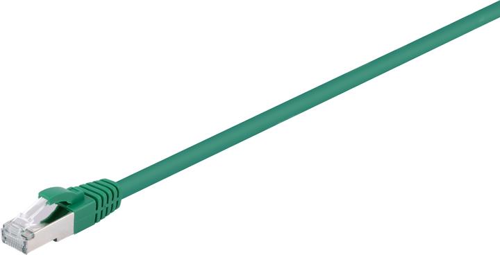 Actual product image Fuj Tek CAT6A S/FTP Ethernet Cable, 1 m, Green (S/FTP, CAT6a, 1 m)