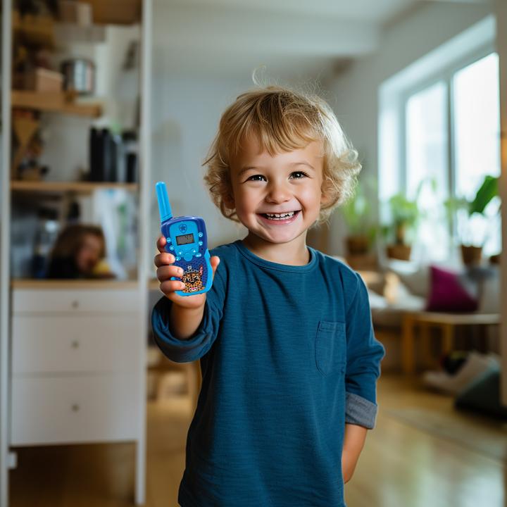Actual product image OTL Children's walkie-talkies with 1 km range, long playing time with powerful Li-Ion batteries (1 km)