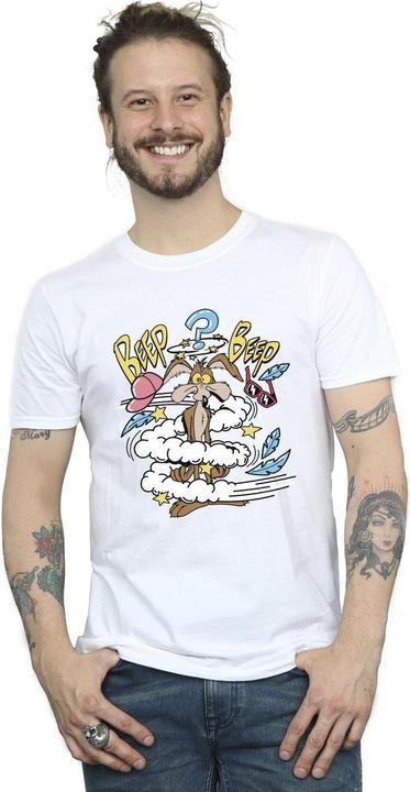 Actual product image Looney Tunes Mens Coyote Daze T-Shirt (S)