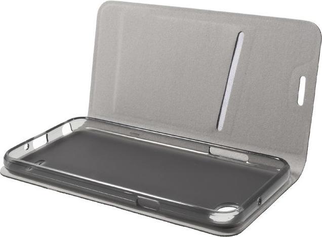 Produktbild MU Classic Leder Hülle mit eingenähtem Stahlblatt (LG Q6, LG Q6+)