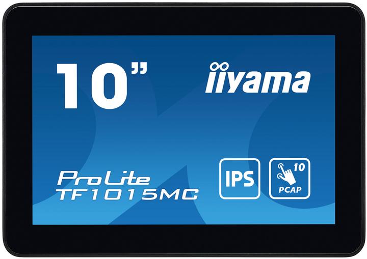 Produktbild iiyama TFT TF1015MC 25.7cm MTOUCH Ei 10.1"/1280x800/10-Punkt/HDMI/DP/VGA/ (1280 x 800 Pixel, 10.10")