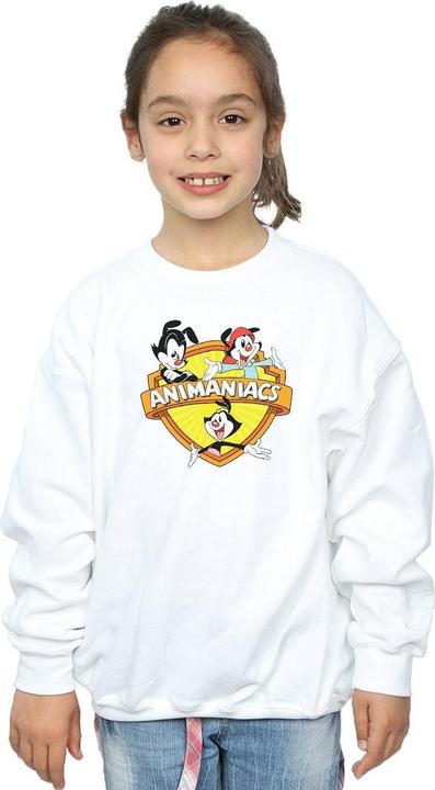Produktbild Universal Textiles Mädchen Logo Wappen Sweatshirt (104)